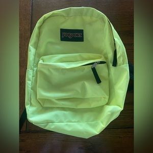 Jansport Neon Yellow Backpack